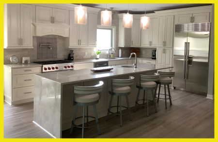 Mineral Waterfall Countertop 