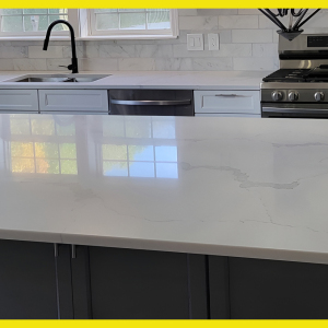 Marbled Quartz Countertop