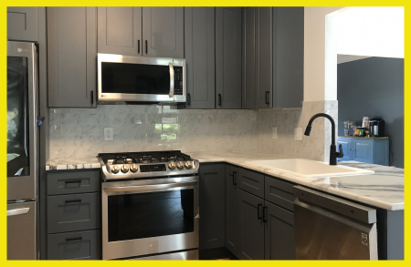 Raised Boulder Cabinets in Northeast Ohio