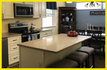 Shaker Harbor Cabinets in Northeast Ohio kitchen