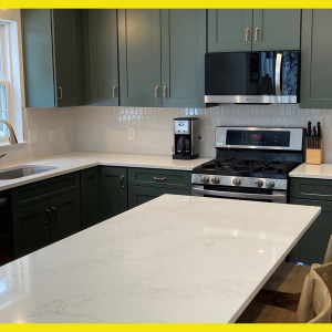 Shaker Sage Cabinets