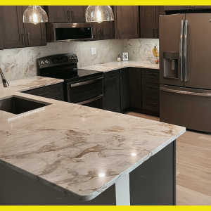 Glazed Gray Cabinets in Northeast Ohio