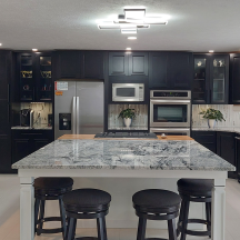 Quartz Countertop & Kitchen Cabinet Installation in Willoughby, OH