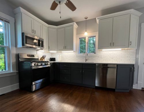 Kitchen Cabinet & Quartz Countertop Installation in Painsville, OH